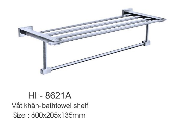 Giá treo khăn 2 tầng CLV-8621